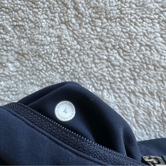 Lululemon Wunder Train High-Rise Tight with Pockets Navy leggings - Picture 10 of 11